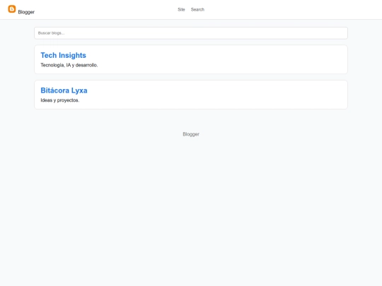 mainstream/googles/blogger screenshot