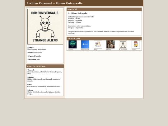mainstream/myspace/homeuniversalis screenshot