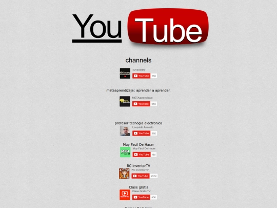 mainstream/oldtobe/channels screenshot