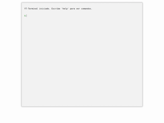 mainstream/yt-cli screenshot