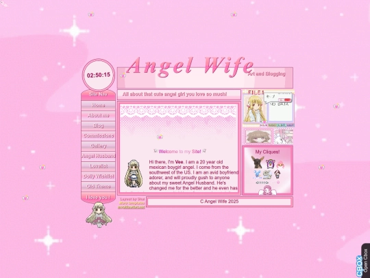 aboutmepink screenshot