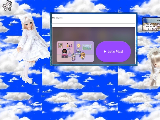 minigame screenshot