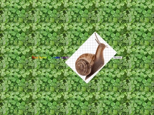 subpages/eastereggs/snail screenshot