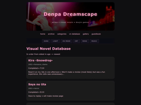 vn-database screenshot
