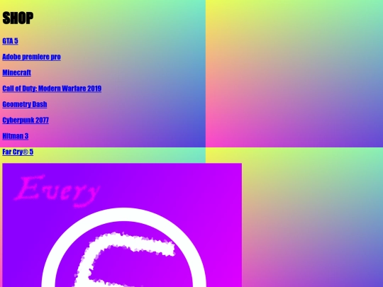 shop screenshot