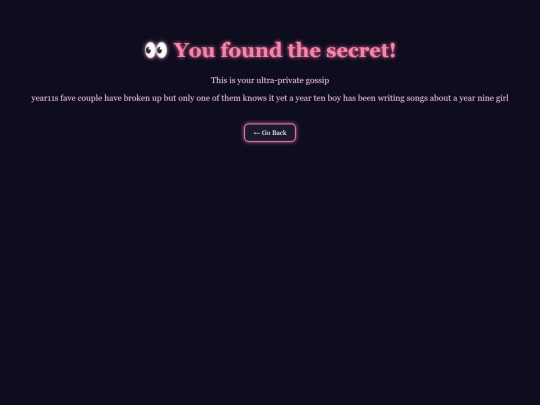 secret screenshot