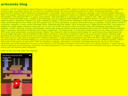 blog screenshot