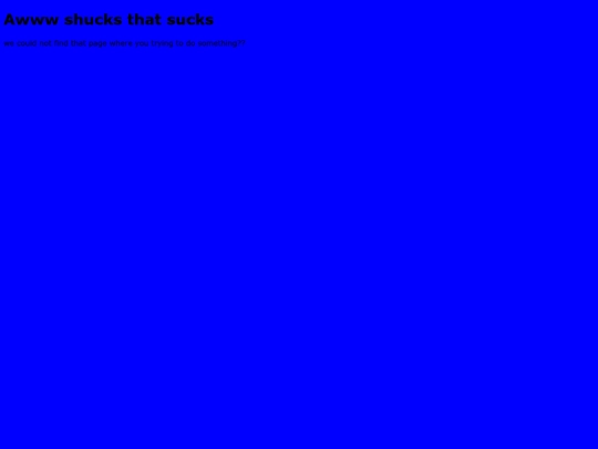 not_found screenshot