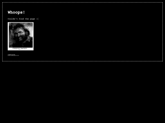 not_found screenshot