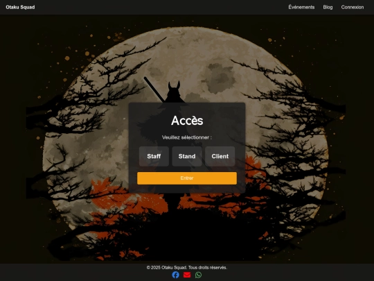 login screenshot