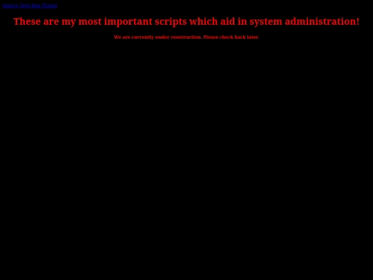 Scripts screenshot