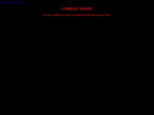 blog screenshot