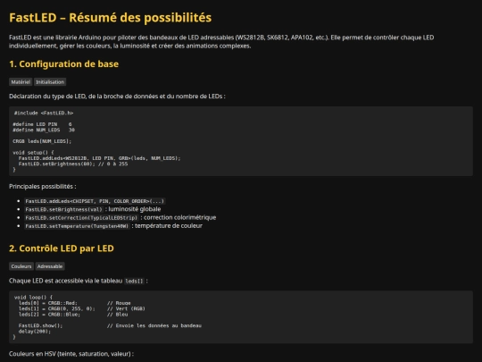 ArduinoFastLed screenshot