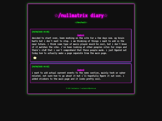 diarypage screenshot