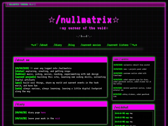 index screenshot