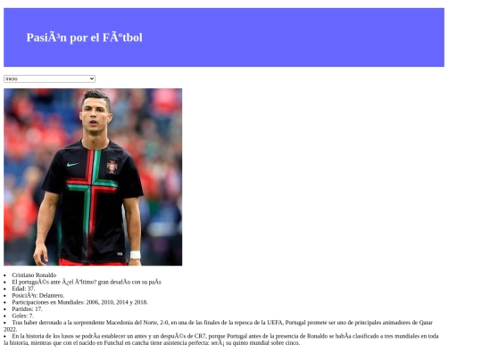 Cristiano screenshot