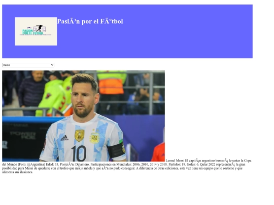 Messi screenshot
