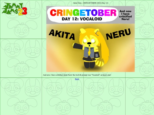 art/cringetober12_akitaneru screenshot