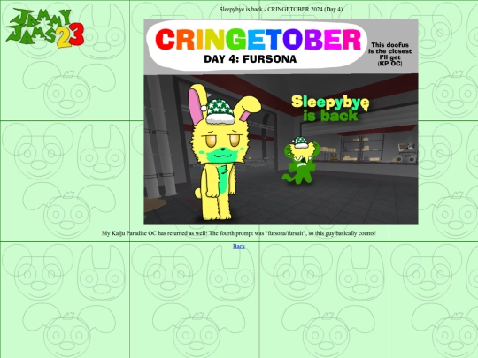 art/cringetober4_sleepybyeisback screenshot