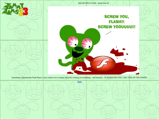 art/jamssnapsonflash screenshot