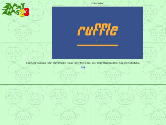 crittermaker screenshot