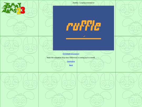 downloads/screensavers/zombie screenshot