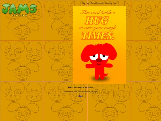 jamscards/cards/bighug screenshot