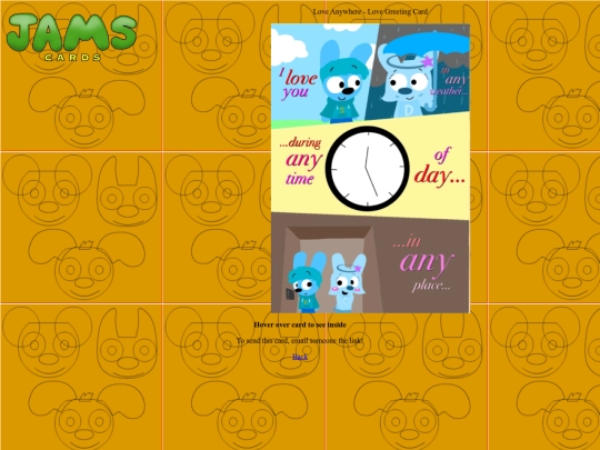 jamscards/cards/loveanywhere screenshot