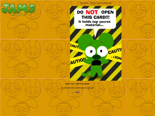 jamscards/cards/topsecret screenshot