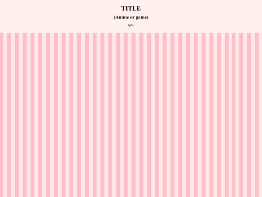 lyric/1_lyric_BLANK screenshot