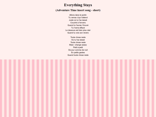 lyric/everything_stays screenshot