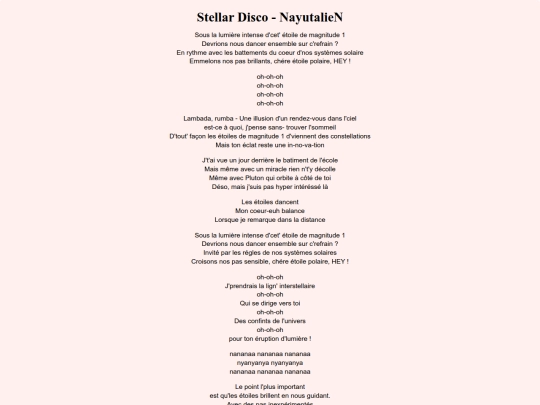 lyric/stellar_disco screenshot