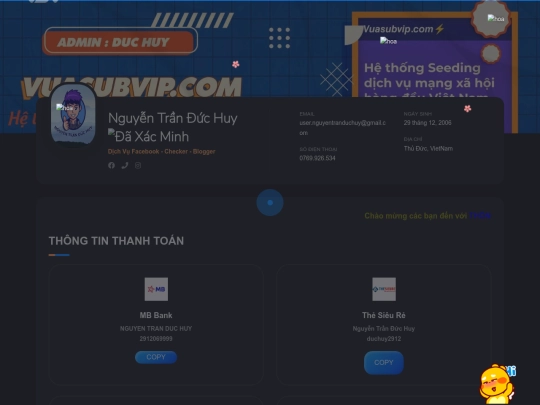 thongtinthanhtoan screenshot