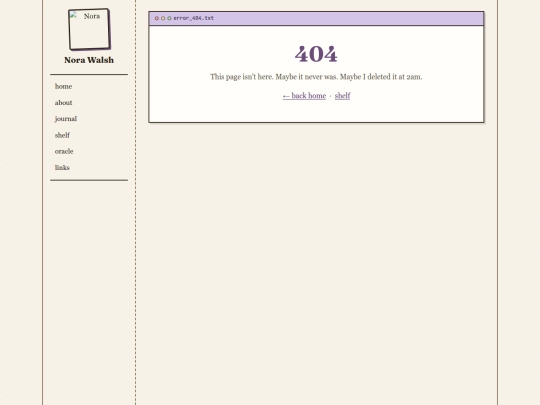 not_found screenshot