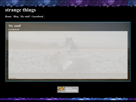 my_stuff screenshot