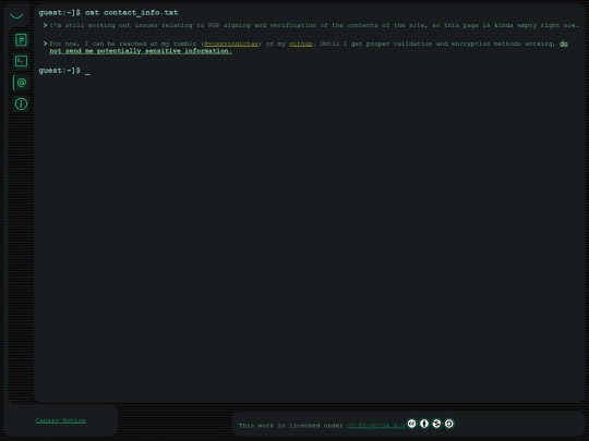 contact screenshot