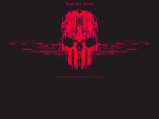 not_found screenshot