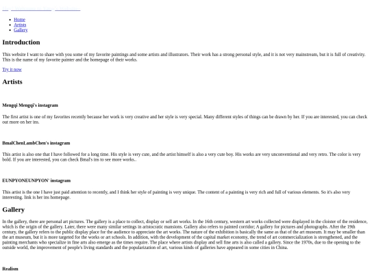 final/css screenshot