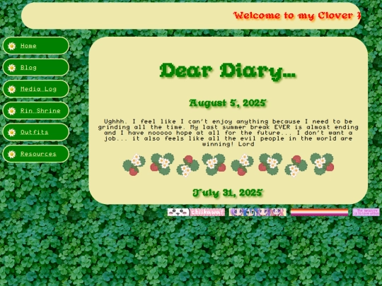 blog screenshot