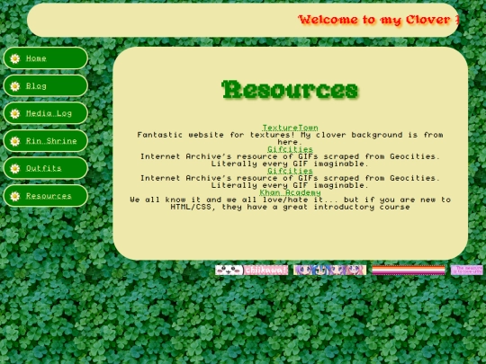 resources screenshot