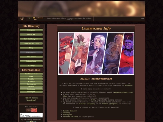 commissions screenshot