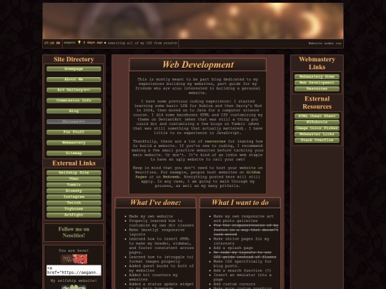 webmastery/webdev screenshot