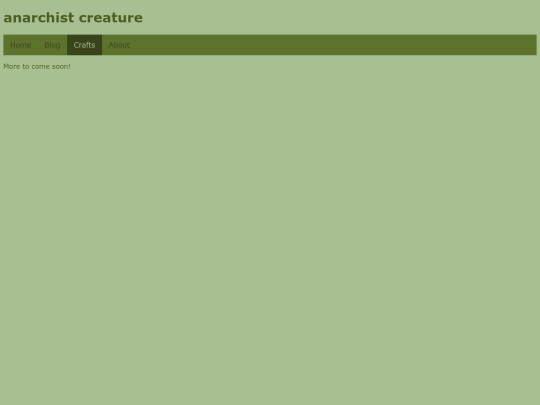 Crafts screenshot