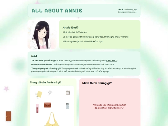 aboutme screenshot