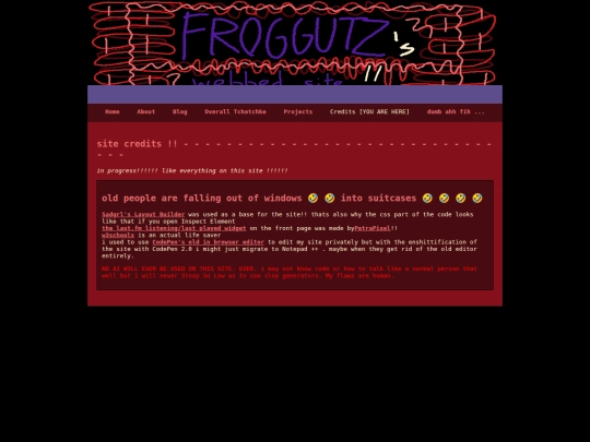 credits screenshot