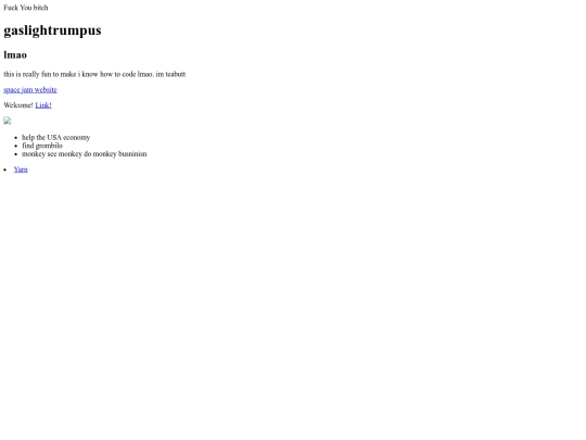 gaslightrumpus.neocities.org screenshot