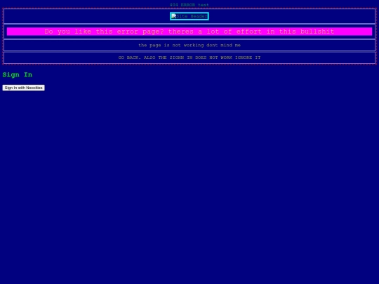 not_found screenshot
