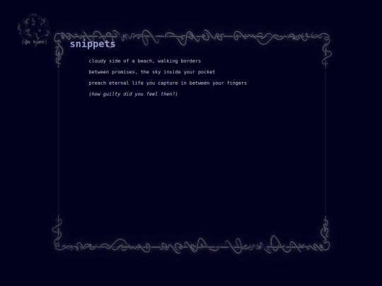 pages/dreaming/snippets screenshot