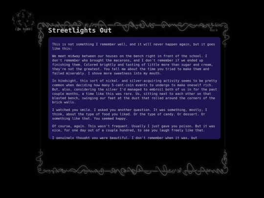 pages/library/streetlights-out screenshot