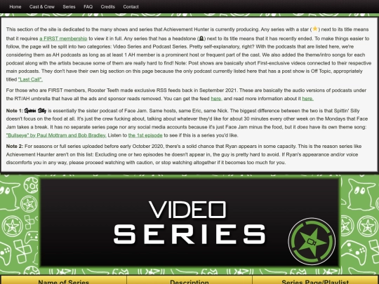 series screenshot